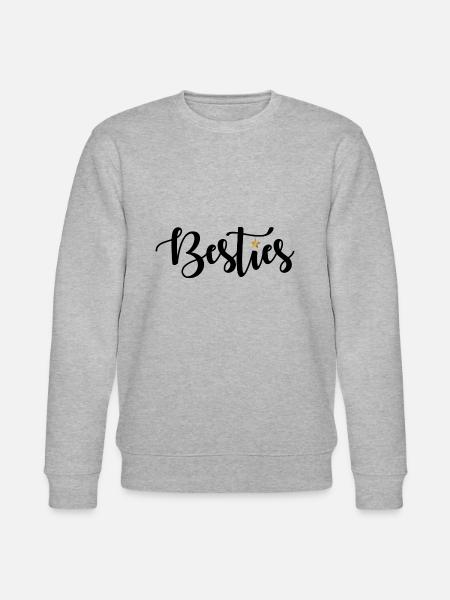 Besties - Stanley/Stella CHANGER Unisex Organic Sweatshirt - heather grey