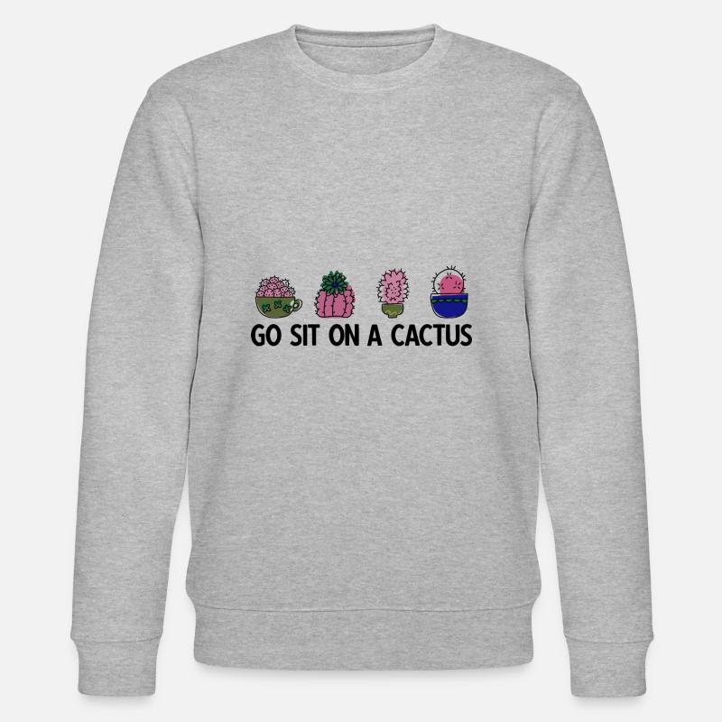 Landschaftsgärtner Hobbygärtner Gärtner - Stanley/Stella Unisex Bio-Sweatshirt CHANGER  - Grau meliert