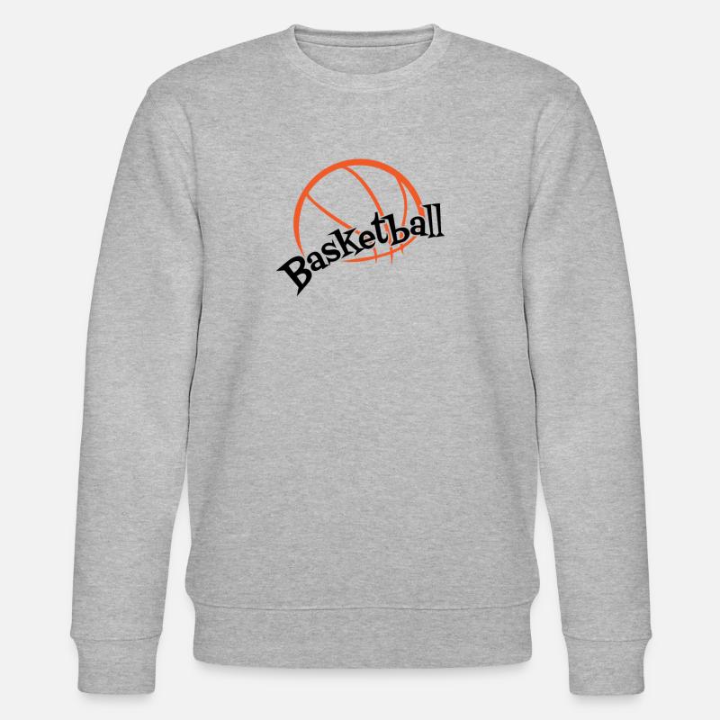 Joueurs de basket-ball Basketteurs Basket-ball - Sweat bio CHANGER Stanley/Stella Unisexe - gris chiné