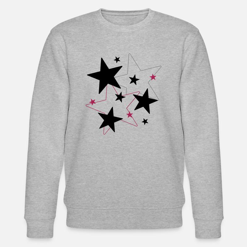 Stern & Star - Stanley/Stella Unisex Bio-Sweatshirt CHANGER  - Grau meliert
