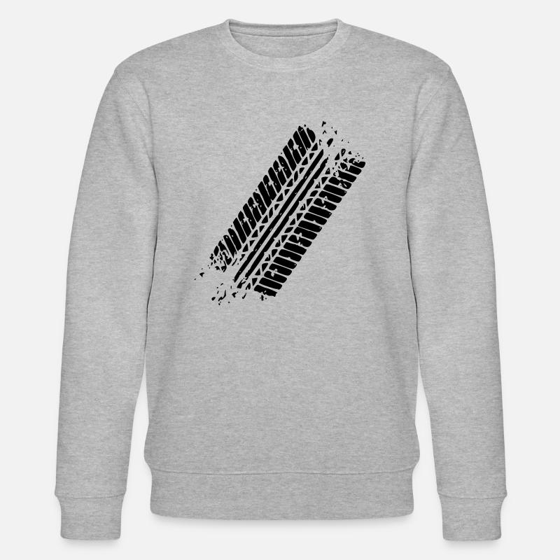 Reifenspur - Stanley/Stella Unisex Bio-Sweatshirt CHANGER  - Grau meliert
