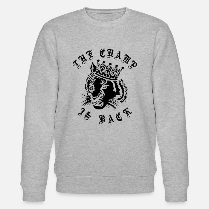 CONOR MCGREGOR - Sweat bio CHANGER Stanley/Stella Unisexe - gris chiné