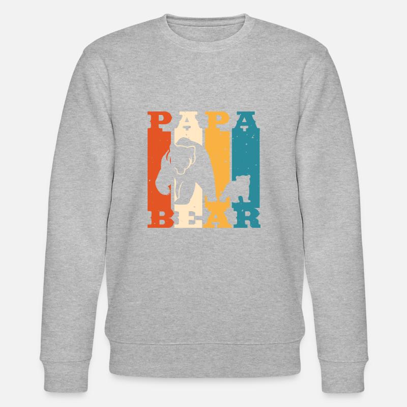 Papa Bär - Stanley/Stella Unisex Bio-Sweatshirt CHANGER - undefined
