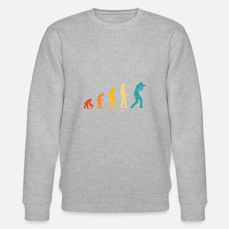 Retro evolution photographer - Stanley/Stella CHANGER Unisex Organic Sweatshirt - undefined