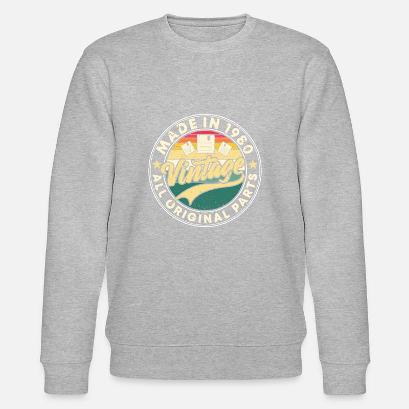 Made in 1980 - Stanley/Stella Unisex Bio-Sweatshirt CHANGER  - undefined