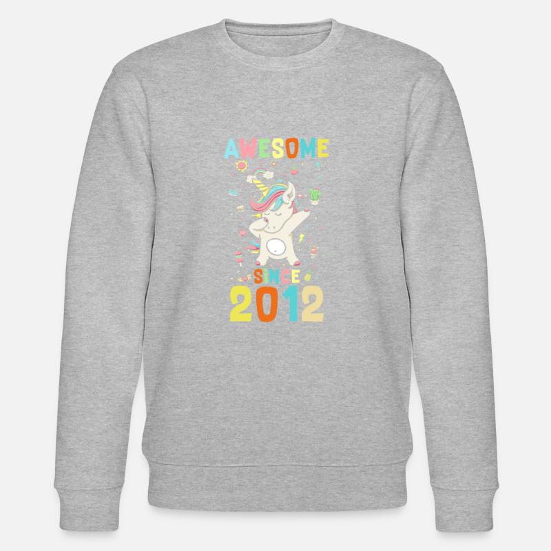 Awesome Since 2012 - Stanley/Stella CHANGER Unisex Organic Sweatshirt - undefined