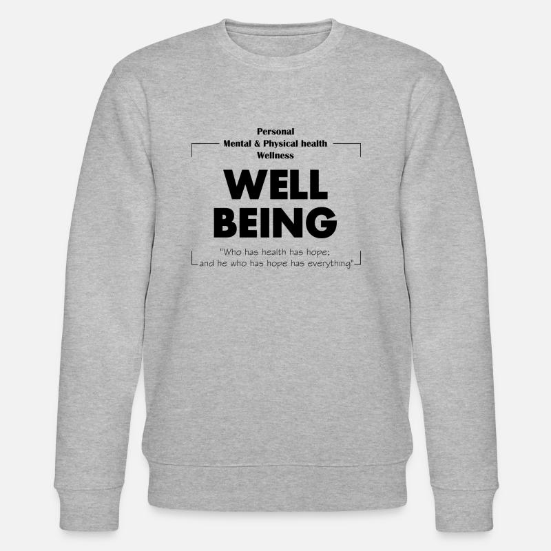 Self Development | Inspirational Design - Stanley/Stella CHANGER Unisex Organic Sweatshirt - heather grey