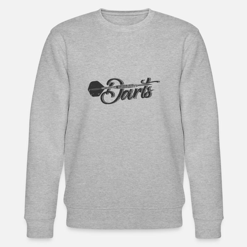 Flèches fléchettes 180 - Sweat bio CHANGER Stanley/Stella Unisexe - gris chiné