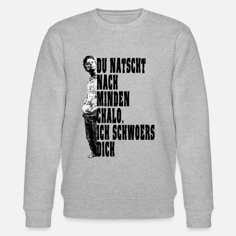 Mein Minden - Stanley/Stella Unisex Bio-Sweatshirt CHANGER  - Grau meliert