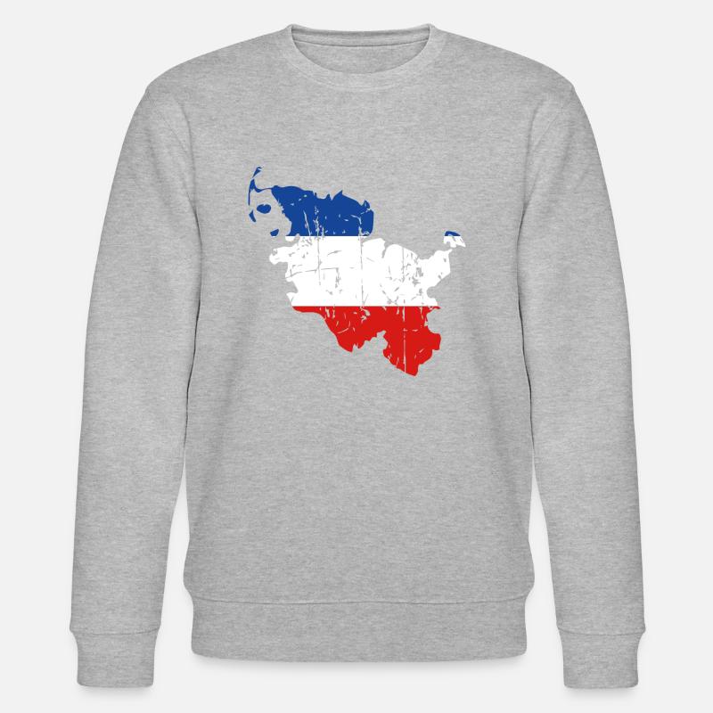 Schleswig-Holstein - Stanley/Stella Unisex Bio-Sweatshirt CHANGER  - Grau meliert