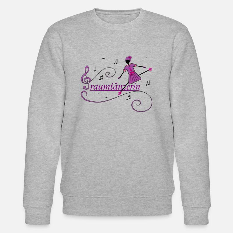 Traumtänzerin - Stanley/Stella Unisex Bio-Sweatshirt CHANGER  - Grau meliert