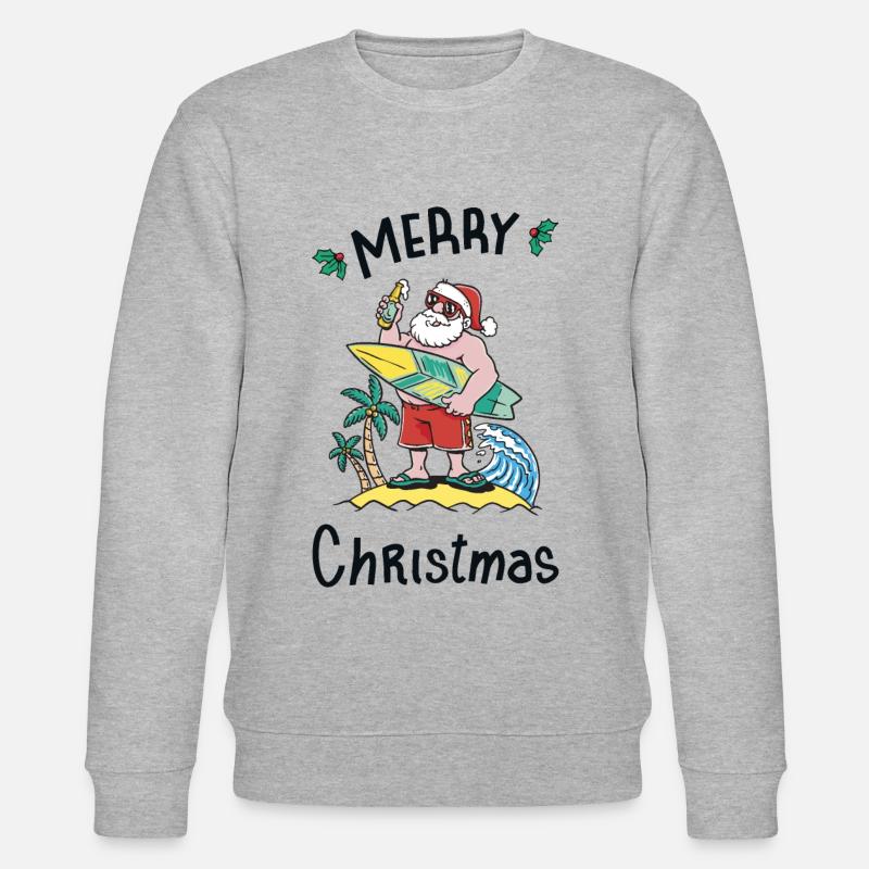 Weihnachten im Juli - Stanley/Stella Unisex Bio-Sweatshirt CHANGER - Grau meliert