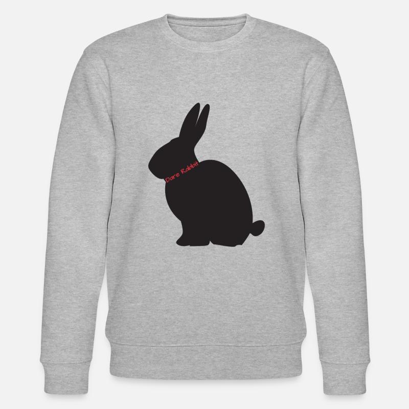 DareRabbit - Sweat bio CHANGER Stanley/Stella Unisexe - gris chiné