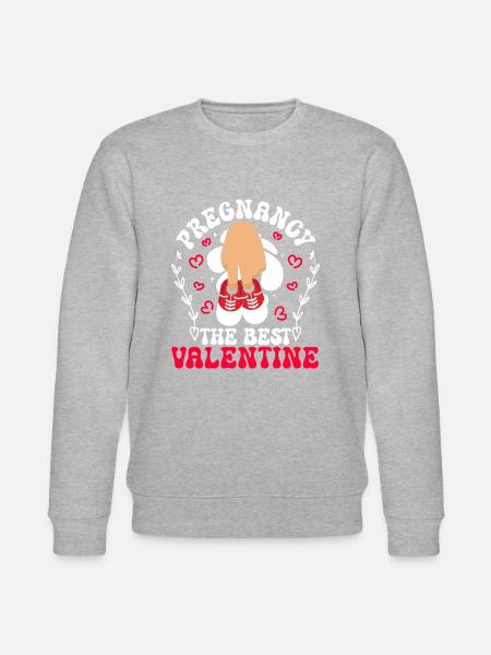 Faire-part Grossesse Saint Valentin Bébé - Sweat bio CHANGER Stanley/Stella Unisexe - 