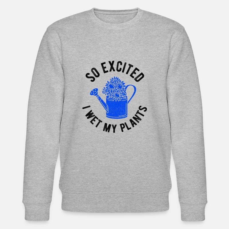 Landschaftsgärtner Hobbygärtner Gärtner - Stanley/Stella Unisex Bio-Sweatshirt CHANGER  - Grau meliert
