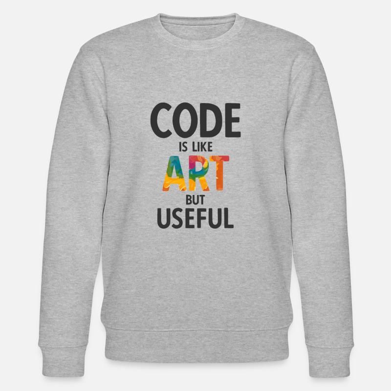 Software Ingenieur Informatiker Programmierer - Stanley/Stella Unisex Bio-Sweatshirt CHANGER  - Grau meliert