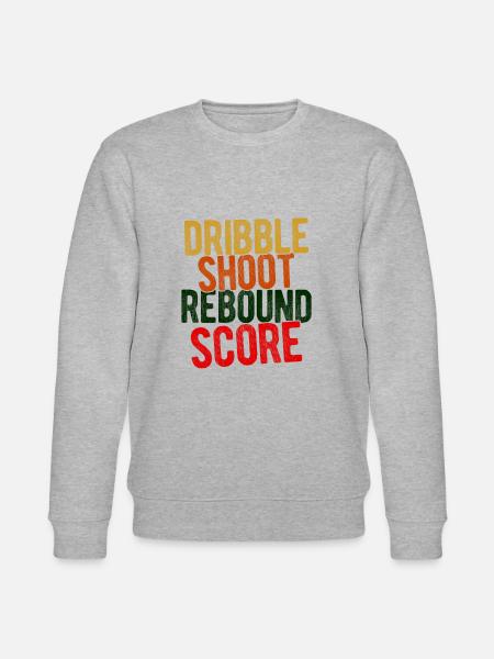 Basketball - Stanley/Stella Unisex Bio-Sweatshirt CHANGER - Grau meliert