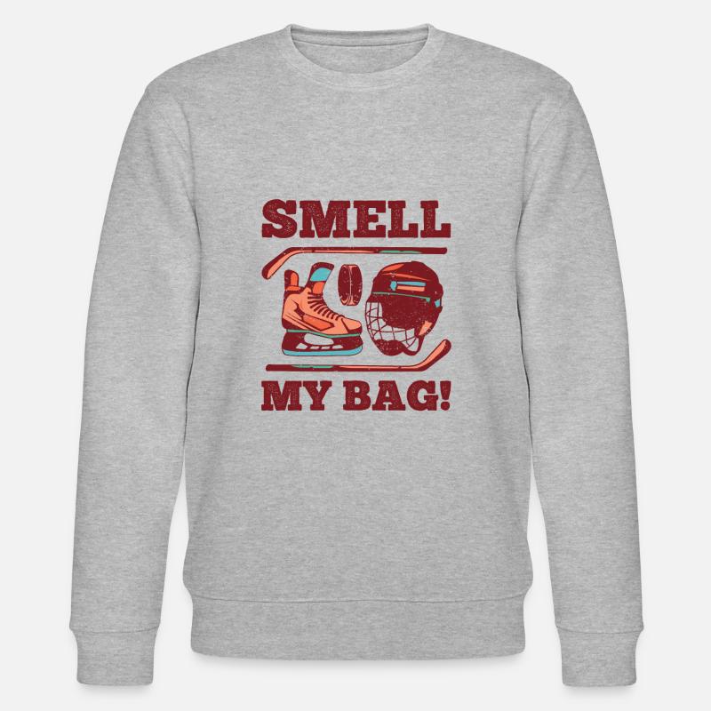 Eishockey - Stanley/Stella Unisex Bio-Sweatshirt CHANGER  - Grau meliert