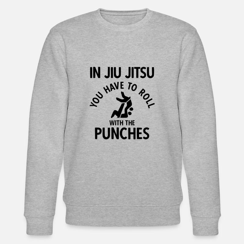 BJJ Jiu Jitsu - Stanley/Stella Unisex Bio-Sweatshirt CHANGER  - Grau meliert