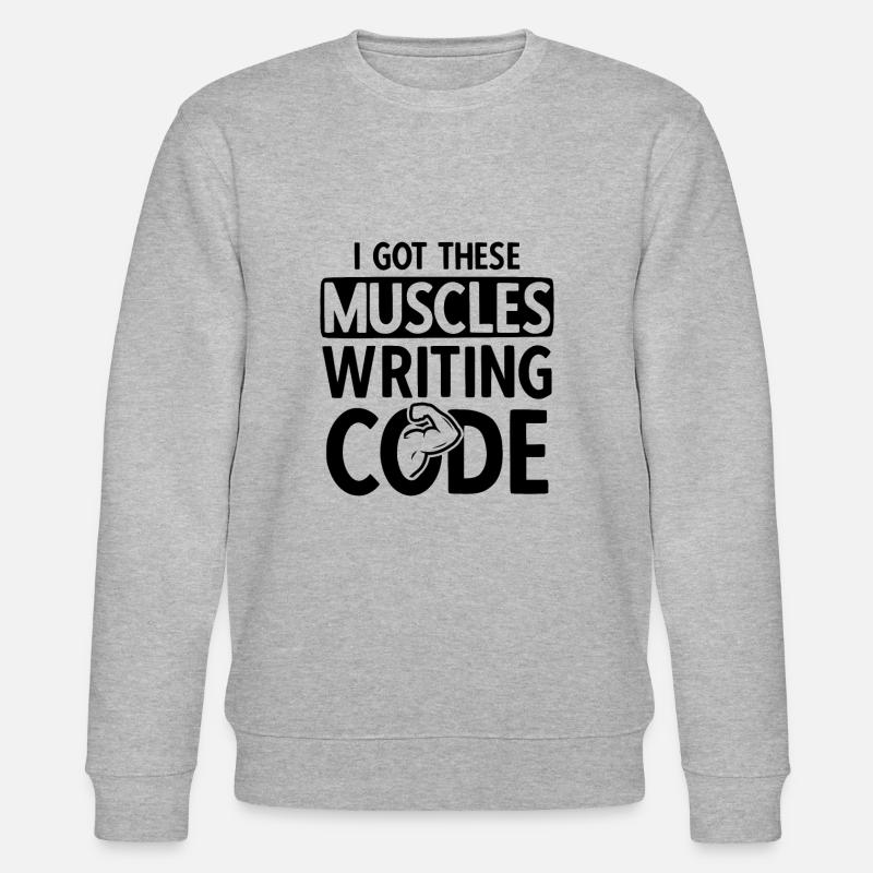 Software Ingenieur Informatiker Programmierer - Stanley/Stella Unisex Bio-Sweatshirt CHANGER  - Grau meliert