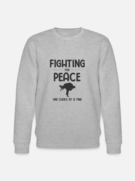 BJJ Jiu Jitsu - Stanley/Stella Unisex Bio-Sweatshirt CHANGER  - Grau meliert