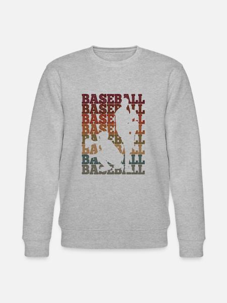 Baseball - Stanley/Stella Unisex Bio-Sweatshirt CHANGER  - Grau meliert