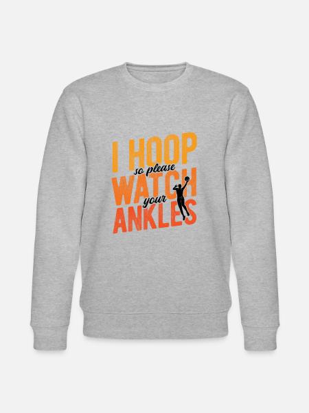 Basketball - Stanley/Stella Unisex Bio-Sweatshirt CHANGER - Grau meliert