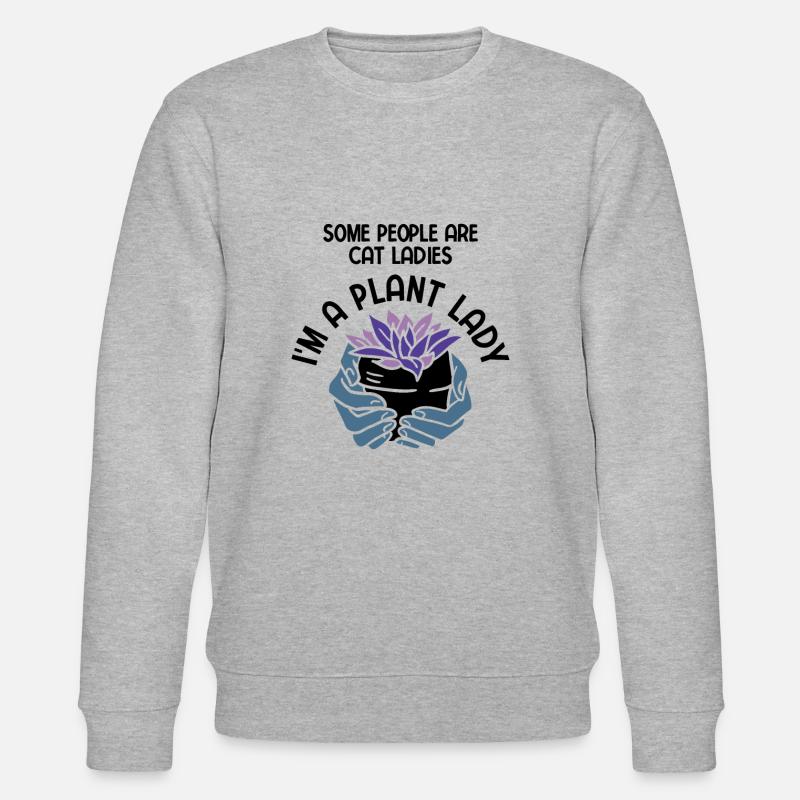 Landschaftsgärtner Hobbygärtner Gärtner - Stanley/Stella Unisex Bio-Sweatshirt CHANGER - Grau meliert