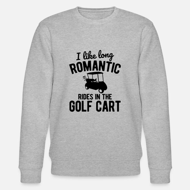 Golfplatz zum Golfen Golf - Stanley/Stella Unisex Bio-Sweatshirt CHANGER  - Grau meliert