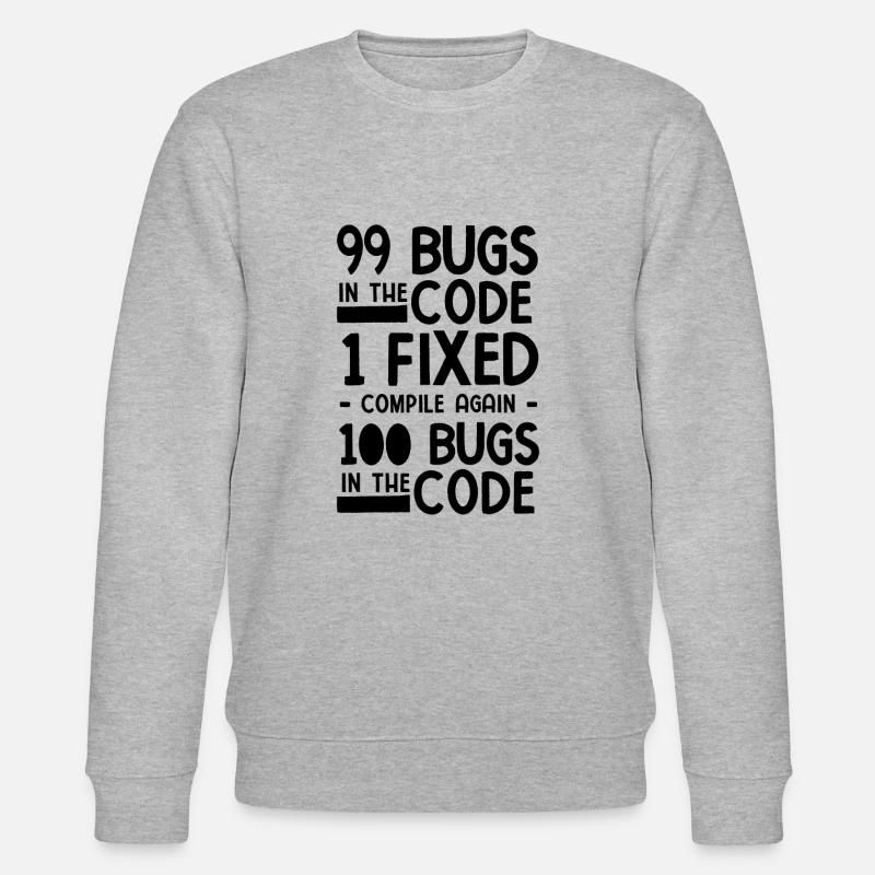 Software Ingenieur Informatiker Programmierer - Stanley/Stella Unisex Bio-Sweatshirt CHANGER  - Grau meliert
