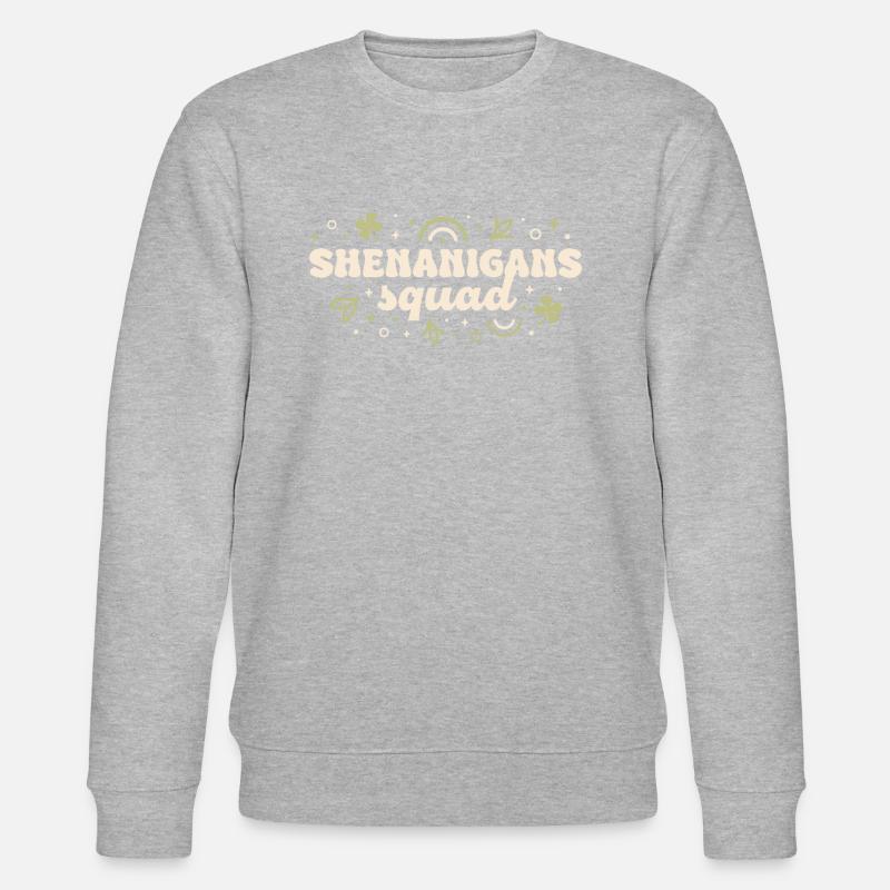 Shenanigans squad - Sweat bio CHANGER Stanley/Stella Unisexe - gris chiné
