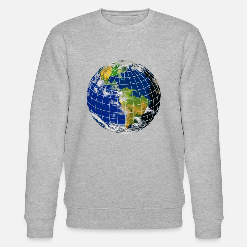 Globe - Sweat bio CHANGER Stanley/Stella Unisexe - gris chiné