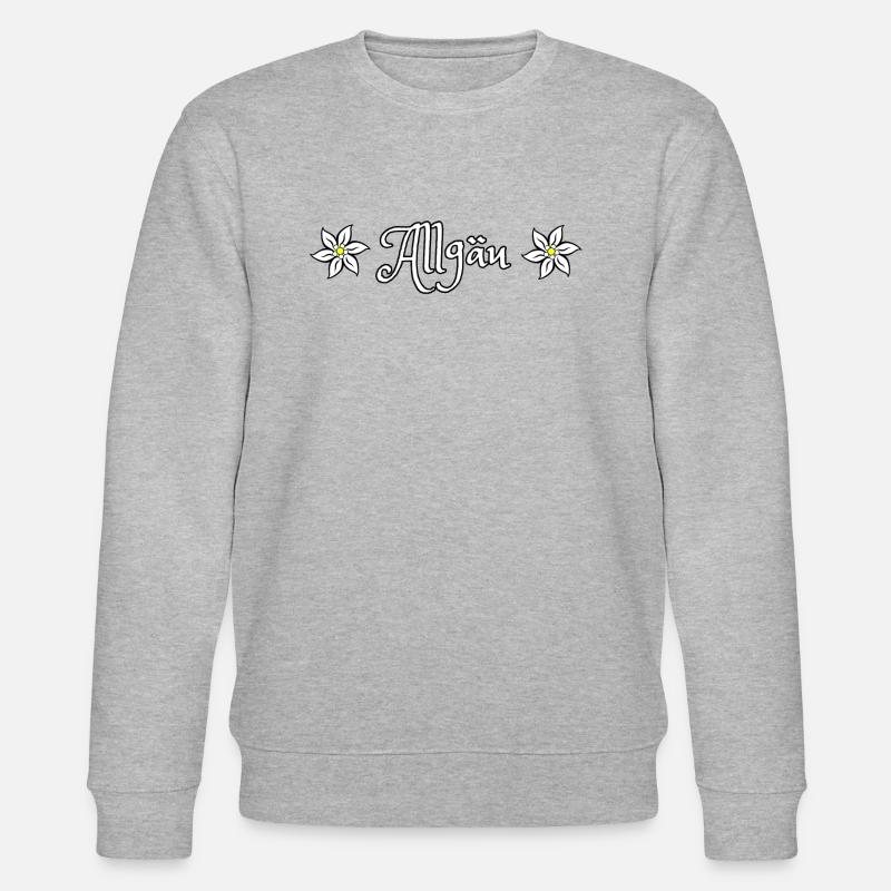 Allgäu - Stanley/Stella Unisex Bio-Sweatshirt CHANGER  - Grau meliert