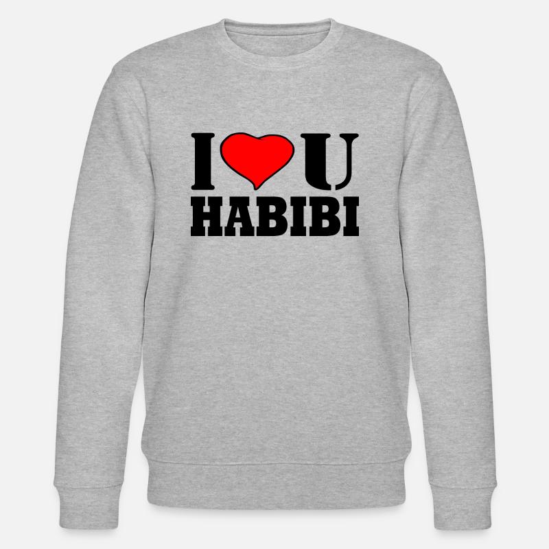 HABIBI - Sweat bio CHANGER Stanley/Stella Unisexe - gris chiné