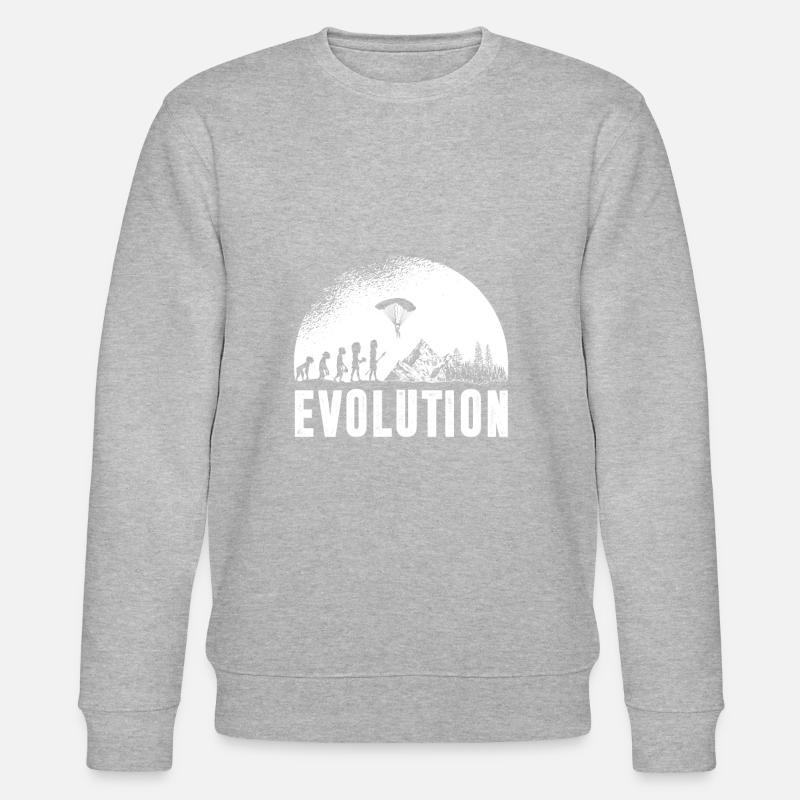 Paragliding evolution - Stanley/Stella CHANGER Unisex Organic Sweatshirt - undefined