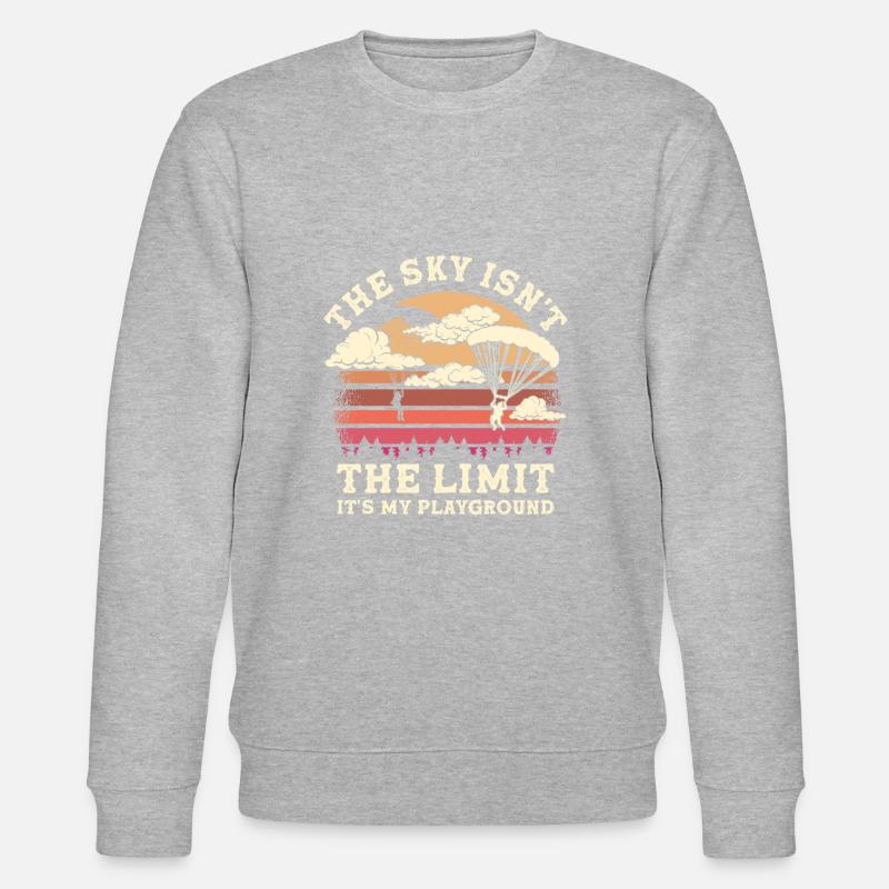 Paragliding Sky Limit - Stanley/Stella CHANGER Unisex Organic Sweatshirt - undefined