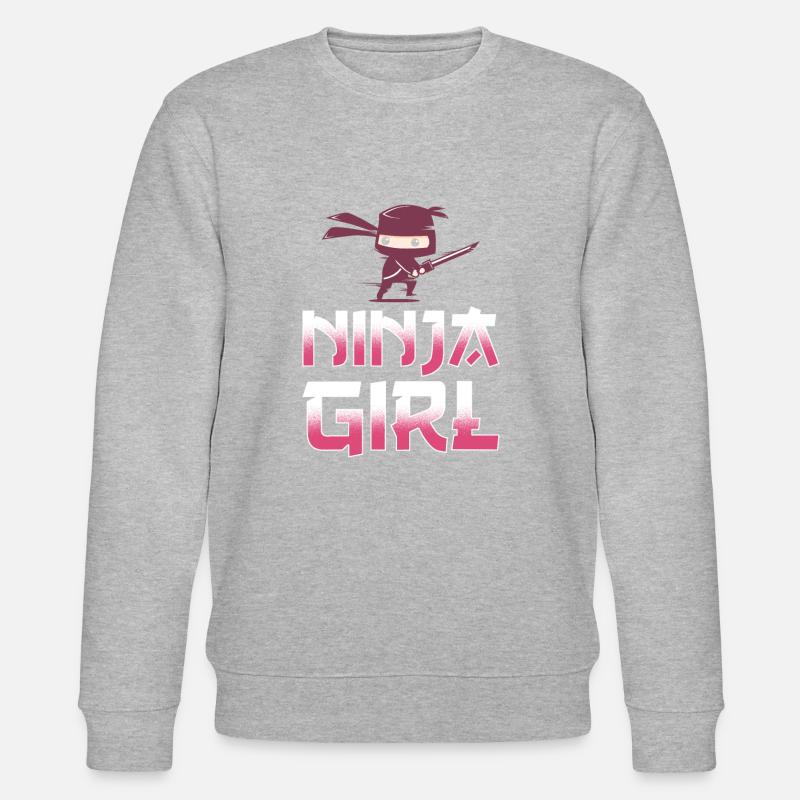 Ninja Girl Fighter - Stanley/Stella Unisex Bio-Sweatshirt CHANGER  - undefined