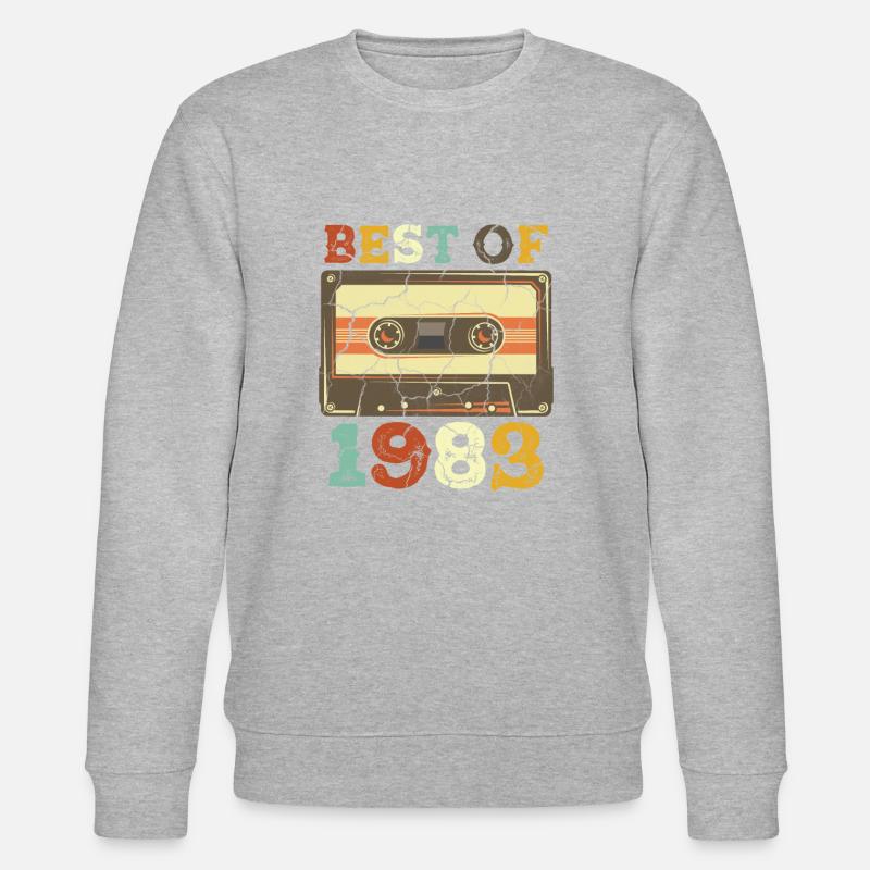 Best 1983 Cassette - Stanley/Stella Unisex Bio-Sweatshirt CHANGER  - undefined