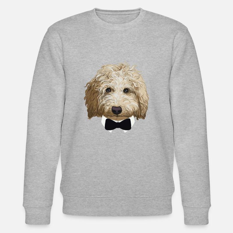 Sir Labradoodle - Stanley/Stella Unisex Bio-Sweatshirt CHANGER  - Grau meliert