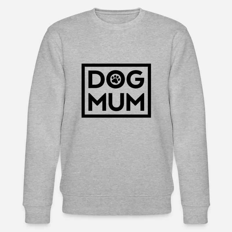 Hundemutter - Stanley/Stella Unisex Bio-Sweatshirt CHANGER - Grau meliert
