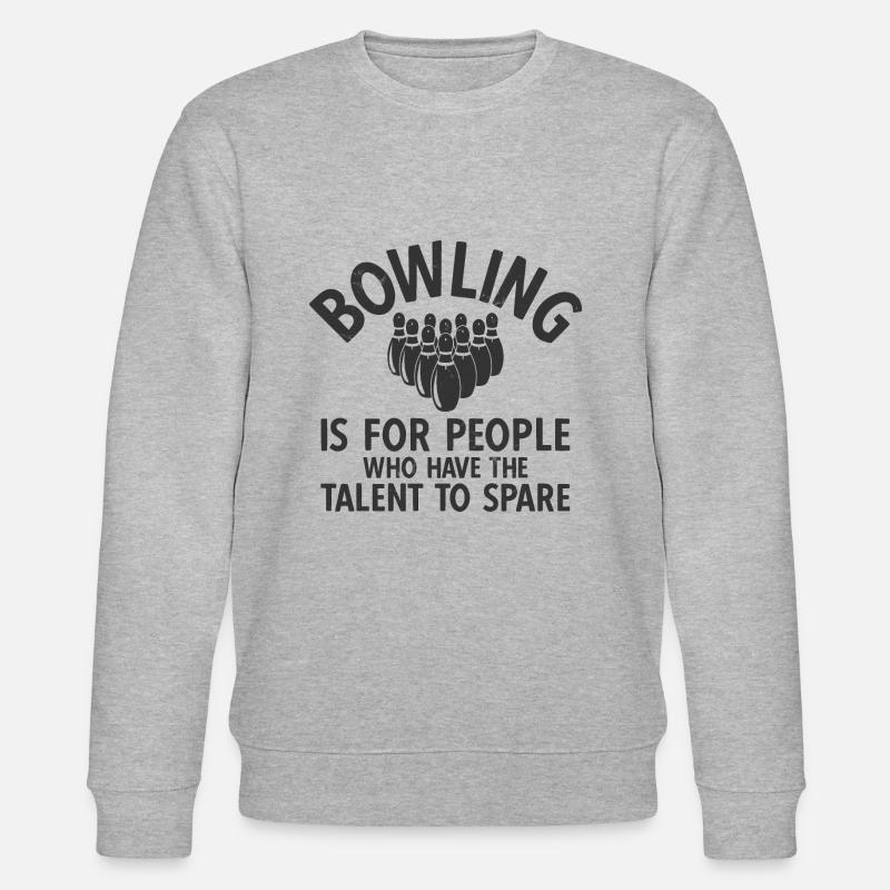 Bowling - Stanley/Stella Unisex Bio-Sweatshirt CHANGER  - Grau meliert