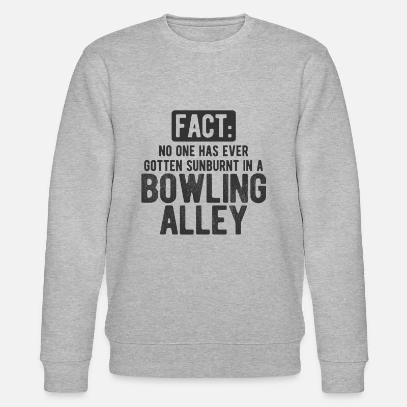Bowling - Stanley/Stella Unisex Bio-Sweatshirt CHANGER  - Grau meliert
