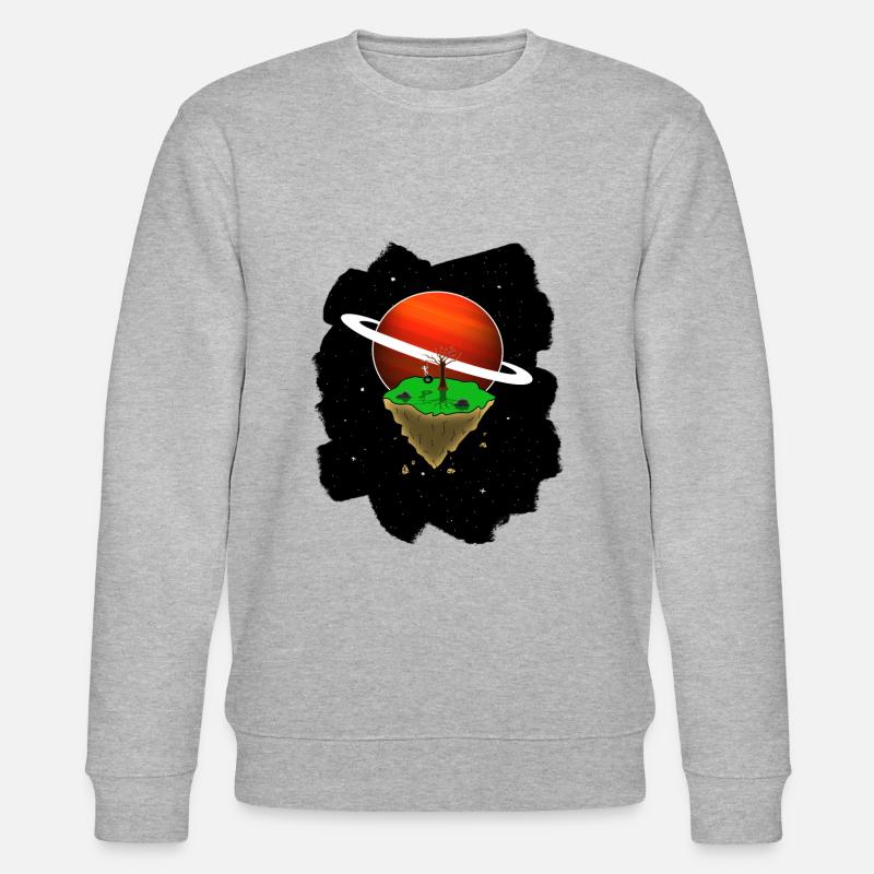 Flottant dans l'espace - Sweat bio CHANGER Stanley/Stella Unisexe - gris chiné