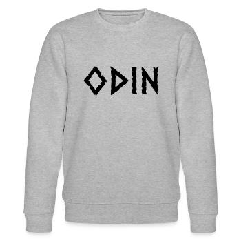 Odin - Stanley/Stella Unisex Bio-Sweatshirt CHANGER  - Grau meliert - Vorne - Nik (191cm) & Marisol (170cm)