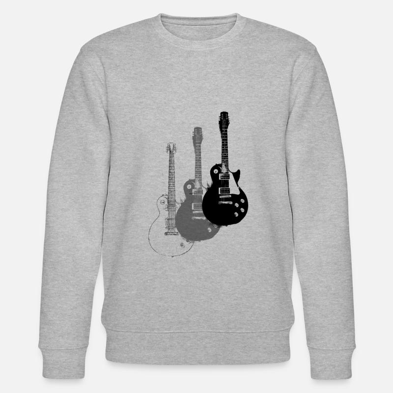 Guitares E - Sweat bio CHANGER Stanley/Stella Unisexe - gris chiné
