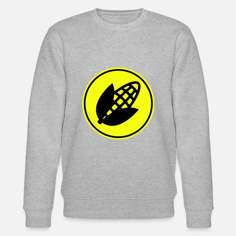 Mais symbol - Stanley/Stella Unisex Bio-Sweatshirt CHANGER  - Grau meliert