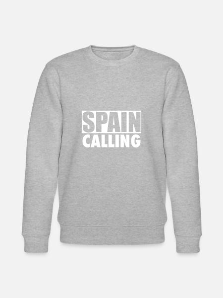 Spain Calling Spanien Spanische Spanier - Stanley/Stella CHANGER Unisex Organic Sweatshirt - heather grey