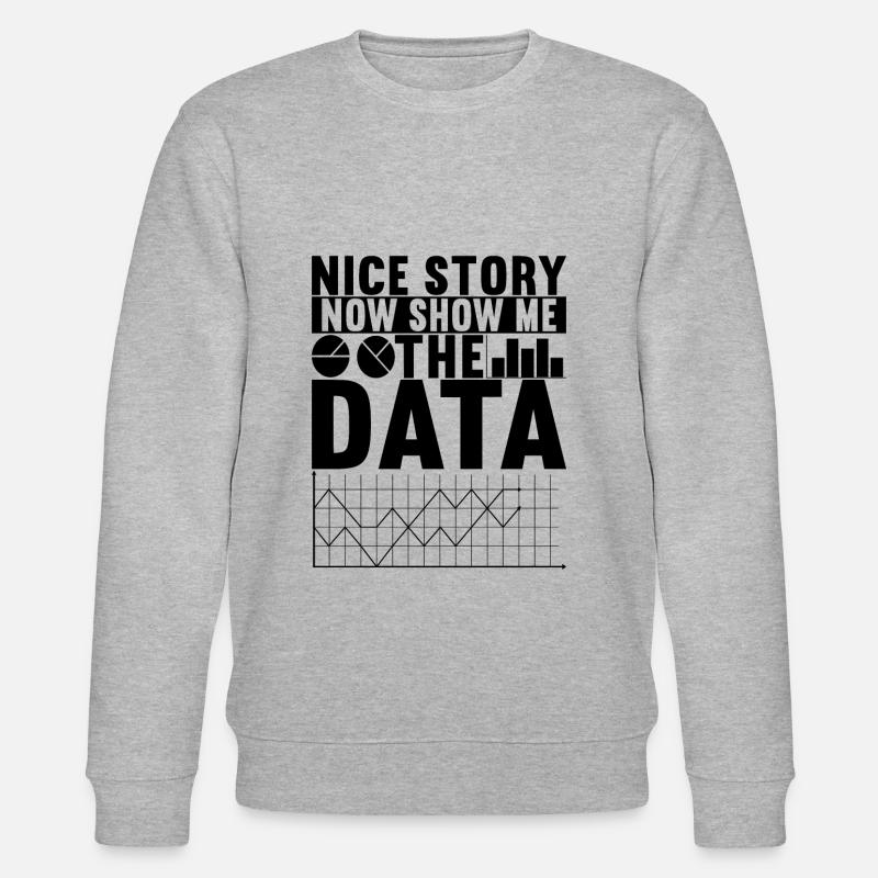 Analyste de données Data Scientist - Sweat bio CHANGER Stanley/Stella Unisexe - gris chiné