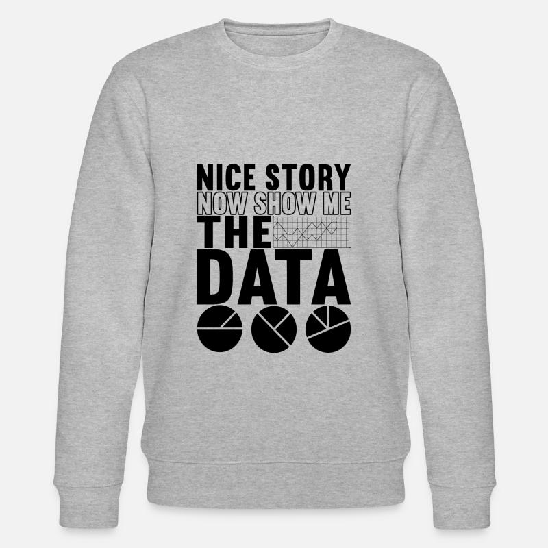 Data Scientist Data Analyst - Stanley/Stella CHANGER Unisex Organic Sweatshirt - heather grey
