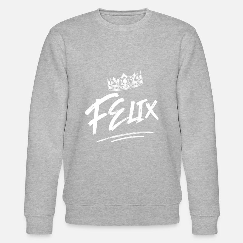 Felix - Stanley/Stella Unisex Bio-Sweatshirt CHANGER  - Grau meliert